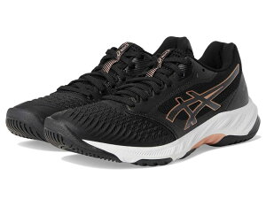 �A�V�b�N�X ���f�B�[�X �V���[�Y �X�j�[�J�[ ASICS Women's Netburner Ballistic FF 3 Volleyball Shoe Black/Rose Gold �u���b�N