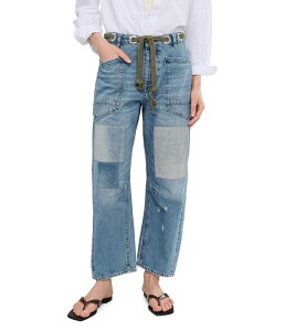 �t���[�s�[�v�� ���f�B�[�X �{�g���X �f�j���p���c �W�[���Y Free People We The Free Moxie Pull-On Barrel Jeans Truest Blue �u���[