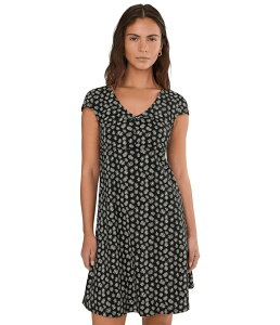 �h�[�h �A���h�R�[ ���f�B�[�X �g�b�v�X �����s�[�X Toad&Co Rosemarie Dress Black/Salt Print �u���b�N
