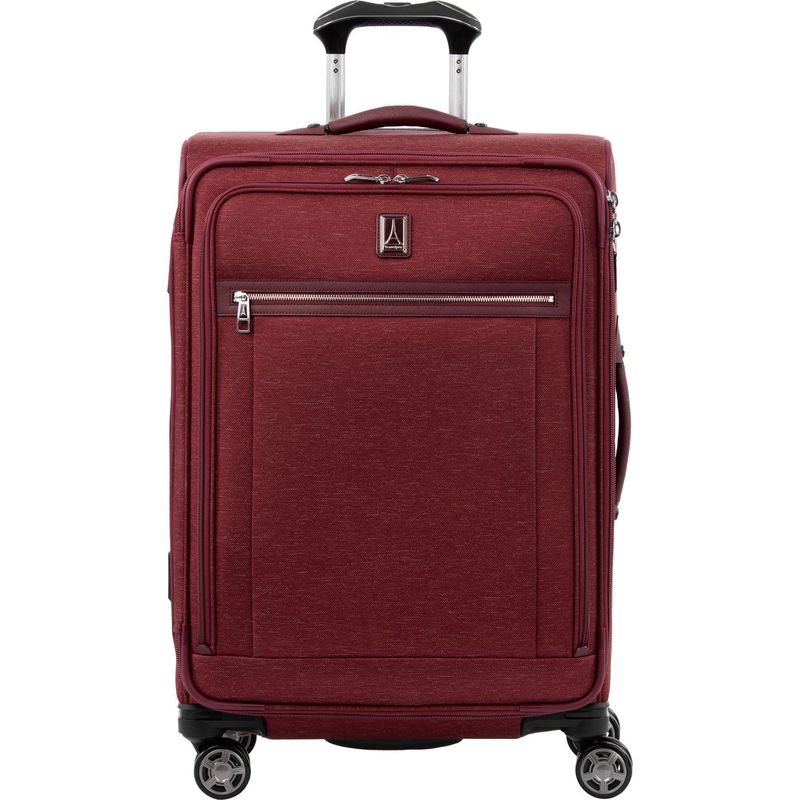 トラベルプロ 年中無休 メンズ スーツケース バッグ Platinum 25 Spinner Elite Bordeaux 送料無料お手入れ要らず Expandable