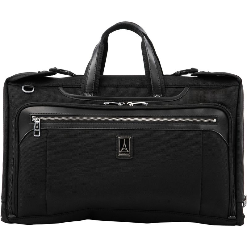 送料無料 サイズ交換無料 送料無料でお届けします トラベルプロ メンズ バッグ スーツケース 【SALE／73%OFF】 Shadow Elite Platinum Black Tri-Fold Bag Garment Carry-On