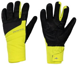 【送料無料】 シールスキンズ メンズ 手袋 アクセサリー Waterproof Extreme Cold Weather Insulated Gauntlet Gloves NEON YELLOW/BLACK