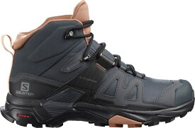 【送料無料】 サロモン レディース ブーツ・レインブーツ シューズ X Ultra 4 Mid GORE-TEX Hiking Boots - Women's EBONY/MOCHA MOUSSE/ALMOND
