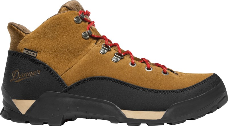 【送料無料】 ダナー メンズ ブーツ・レインブーツ シューズ Panorama Waterproof Mid Hiking Boots - Men´s BROWN/RED