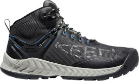 【送料無料】 キーン メンズ ブーツ・レインブーツ シューズ NXIS EVO Mid Waterproof Hiking Boots - Men's MAGNET/BRIGHT COBALT