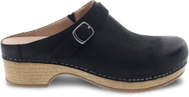 【送料無料】 ダンスコ レディース サンダル シューズ Berry Mules - Women's BLACK BURNISHED NUBUCK