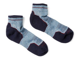 【送料無料】 アールイーアイ メンズ 靴下 アンダーウェア COOLMAX EcoMade Lightweight Flash Quarter Socks BLUE NIGHTS