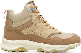 【送料無料】 メレル レディース ブーツ・レインブーツ ハイキングシューズ シューズ Speed Solo Mid Waterproof Hiking Boots - Women's TOBACCO/GOLD