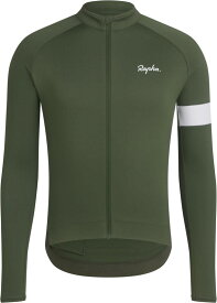 【送料無料】 ラファ メンズ シャツ トップス Core Long-Sleeve Cycling Jersey - Men's KOMBU GREEN/WHITE ALYSSUM