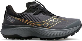 【送料無料】 サッカニー メンズ スニーカー ランニングシューズ シューズ Endorphin Edge Trail-Running Shoes - Men's BLACK/GOLDSTRUCK