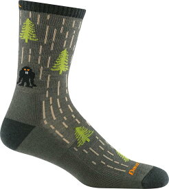 【送料無料】 ダーンタフ メンズ 靴下 アンダーウェア Yarn Goblin Lightweight Micro Crew Socks - Men's FOREST