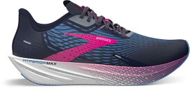 【送料無料】 ブルックス レディース スニーカー ランニングシューズ シューズ Hyperion Max Road-Running Shoes - Women's PEACOAT/MARINA BLUE/PINK GLO
