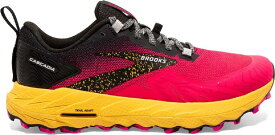 【送料無料】 ブルックス レディース スニーカー ランニングシューズ シューズ Cascadia 17 Trail-Running Shoes - Women's DIVA PINK/BLACK/LEMON CHROME