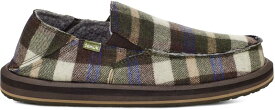 【送料無料】 サヌーク メンズ スニーカー シューズ Sidewalk Surfer ST Plaid Chill Shoes - Men's PEAT