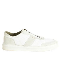 【送料無料】 バーブァー メンズ スニーカー シューズ Contemporary Casuals Liddesdale Quilted Leather Sneakers white