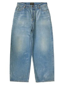 【送料無料】 バレンシアガ レディース デニムパンツ ボトムス Large Baggy Jeans true blue