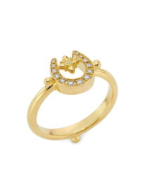 【送料無料】 テンプル セント クレア レディース リング アクセサリー Celestial 18K Yellow Gold & 0.12 TCW Diamond Mini Horseshoe Ring gold
