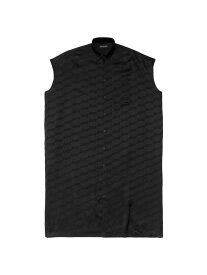 【送料無料】 バレンシアガ レディース ワンピース トップス Bb Monogram Rawcut Dress black