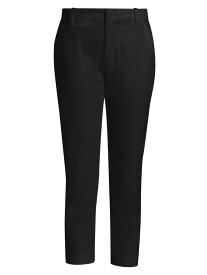 【送料無料】 ヴィンス レディース カジュアルパンツ ボトムス Cropped Cotton Chino Pants black