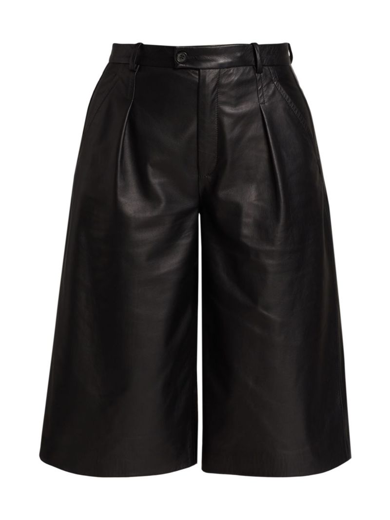  ニリロータン レディース カジュアルパンツ ボトムス Layne Leather Gaucho Pants black