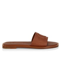 【送料無料】 クリスチャン・ルブタン レディース サンダル シューズ CL Leather Slides brown