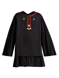 【送料無料】 アルチュザラ レディース ワンピース トップス Hari Embroidered Minidress black
