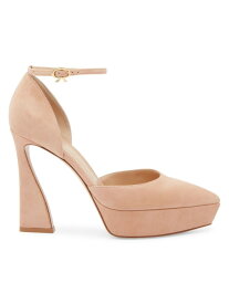 【送料無料】 ジャンヴィト ロッシ レディース パンプス シューズ Vertigo 85MM Suede Platform Pumps peach