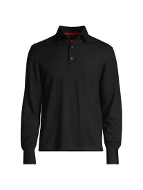 【送料無料】 イザイア メンズ ポロシャツ トップス The Evening Polo Shirt black