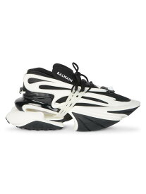 【送料無料】 バルマン メンズ スニーカー シューズ Unicorn Low-Top Sneakers black white