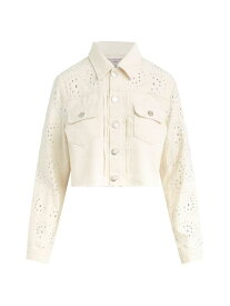 【送料無料】 ハドソンジーンズ レディース ジャケット・ブルゾン アウター Lola Studded Shrunken Jacket star studded