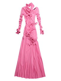 【送料無料】 バレンシアガ レディース ワンピース トップス Knot Gown pink