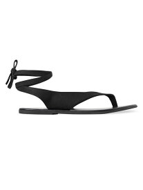 【送料無料】 ザ ロウ レディース サンダル シューズ Nubuck Beach Sandals black