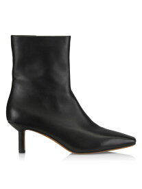 【送料無料】 スリーワンフィリップリム レディース ブーツ・レインブーツ シューズ Nell 65MM Leather Ankle Booties black