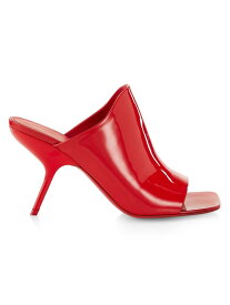 【送料無料】 フェラガモ レディース サンダル シューズ Era 85MM Patent Leather Mules red