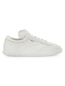 【送料無料】 バリー メンズ スニーカー シューズ Men’s Parrel Suede Low-Top Sneakers white