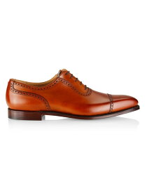 【送料無料】 クロケット＆ジョーンズ メンズ オックスフォード シューズ Main Westbourne Leather Oxford Shoes chestnut burnished calf