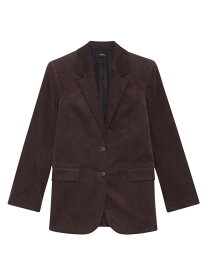 【送料無料】 セオリー レディース ジャケット・ブルゾン アウター Corduroy Slim-Fit Tailor Jacket mink