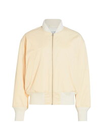 【送料無料】 マルタンマルジェラ レディース ジャケット・ブルゾン アウター Logo-Embroidered Bomber Jacket beige
