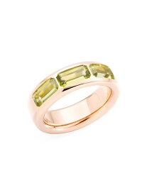 【送料無料】 ポメラート レディース リング アクセサリー Iconica 18K Rose Gold & Peridot Ring rose gold