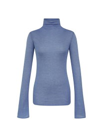 【送料無料】 ディーエルワンナインシックスワン レディース Tシャツ トップス Turtleneck Top powder blue