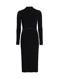 【送料無料】 エリータハリ レディース ワンピース トップス The Azure Knit Midi-Dress noir
