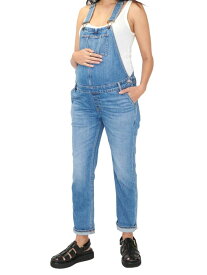 【送料無料】 ハッチ レディース カジュアルパンツ ボトムス The Denim Maternity Overall indigo