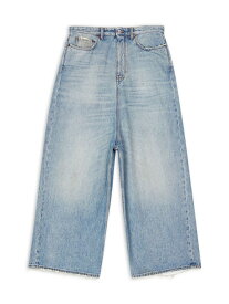 【送料無料】 バレンシアガ レディース デニムパンツ ボトムス Low Crotch Jeans medium vintage indigo