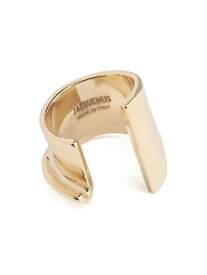 【送料無料】 ジャクエムス レディース リング アクセサリー Le Chouchou J Gold-Plated Brass Ring light gold