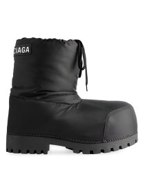 【送料無料】 バレンシアガ メンズ ブーツ・レインブーツ シューズ Skiwear Alaska Low Boots black