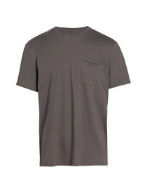 【送料無料】 ペイジ メンズ Tシャツ トップス Ramirez Crewneck T-Shirt iris slate