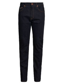 【送料無料】 ヴェルサーチ メンズ デニムパンツ ジーンズ ボトムス Five-Pocket Slim-Fit Jeans indigo