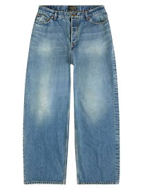 【送料無料】 バレンシアガ メンズ デニムパンツ ジーンズ ボトムス Large Baggy Jeans true blue