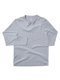 【送料無料】 ローヌ メンズ Tシャツ トップス Element Long-Sleeve T-Shirt heather grey