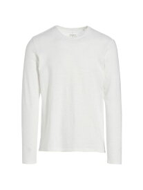 【送料無料】 ラグアンドボーン メンズ Tシャツ トップス Classic Long-Sleeve T-Shirt white